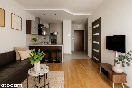 Apartament 2-pokojowy w stylu skandynawskim | Muranów