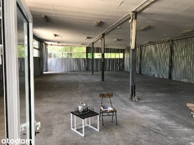 bezpośrednio hala mag-produkcyjna 300m + biura 70m