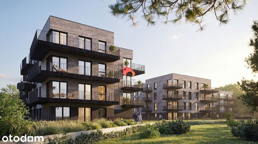 4 pokoje, dwa balkony, Kanał Byd., odbiór 2028r.