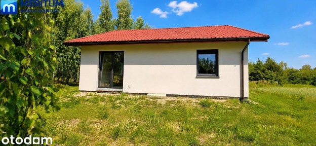 Dom parterowy ok.80m, po za strefą CPK