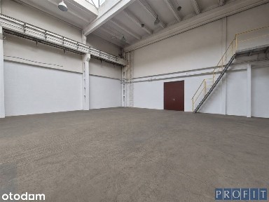 Hala 650m2 | Poziom 0 | Wysokość 8m