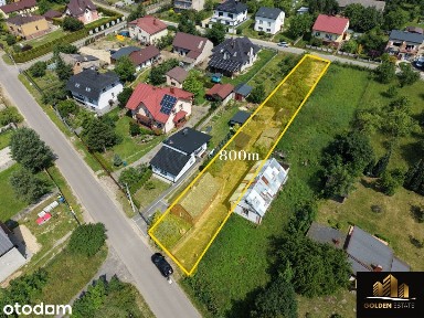 Dom z potencjałem na działce 800 m² w Kruszynie