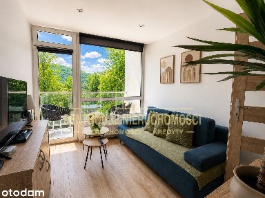 apartament umeblowany z 2 balkonami