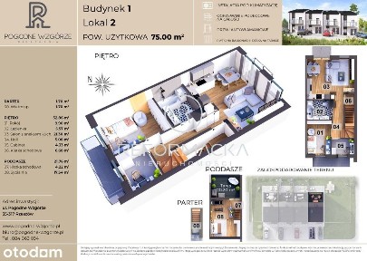 Mieszkanie 75 m² z tarasem 20 m² i antresolą