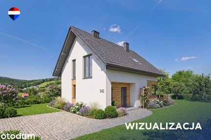 Nowy dom 118 m² | Skomielna Czarna | Działka ok. 700 m²