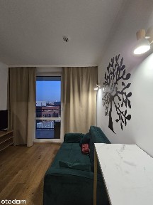 Studio 20 m² z balkonem | Modern Space | Siłownia i sauna