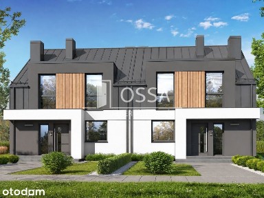 Nowoczesny bliźniak 125,75 m² | 6 pokoi | Kaczki