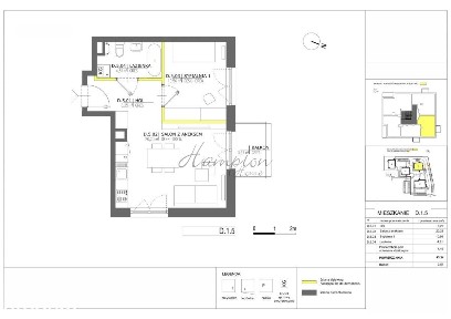 Nowoczesny Apartament 43,34 m² | 2 Pokoje | Balkon