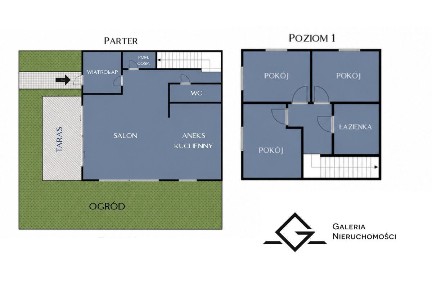 Słoneczne z pięknym widokiem | ogród | parking