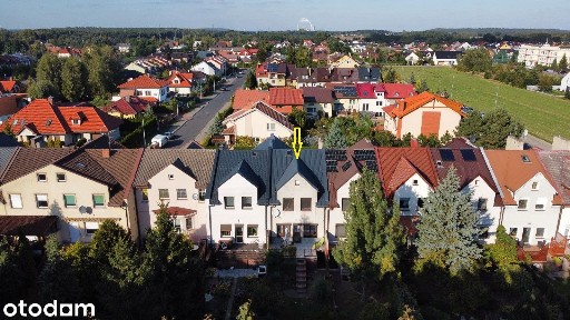 Sprzedam dom szeregowy, piwnica, garaż, ogród, gaz ziemny -Konin
