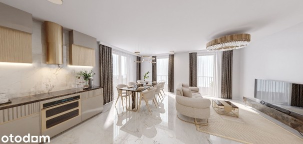 77,96 m2 4 pokojowy APARTAMENT z trójstronnym tarasem