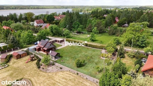 Sajzy gm. Ełk, uroczy domek nad jeziorem Łaśmiady