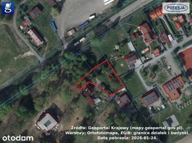 Dom z 1885 r. - część dawnego kompleksu pałacoweg
