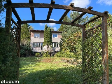 Komorów centrum, funkcjonalny dom z piękną działką