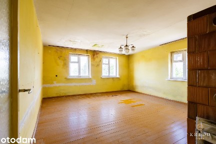 62,18 m² | 2 pokoje | Działka ok. 500 m² | Słupia, gm. Debrzno