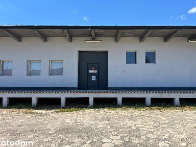Hala Rzeszów Przemysłowa, rampa, socjal, Magazyn, 2 bramy, parking