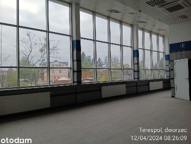 Terespol - Lokal w budynku dworca o pow. 69,09 m2