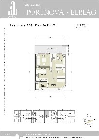 2-pokojowe mieszkanie 46m2 + balkon Bezpośrednio