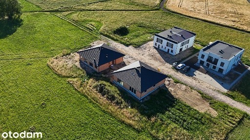 Nowoczesny dom parterowy z ogrodem w Zaborowie -bez PCC i bez prowizji