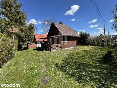 Dom drewniany szkieletowy działka 1000 m2 Ramoty