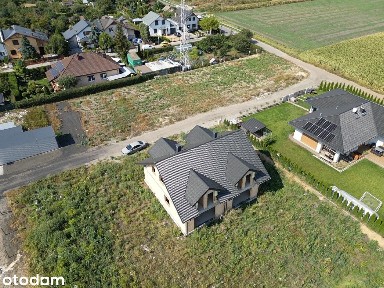 Bliźniak z garażem w bryle bud/113 m2/ działka 560 m2/stan s.otwarty