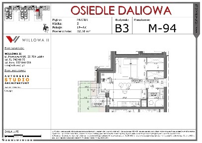 Osiedle Daliowa II - 1P+AK z ogródkiem