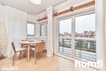 63,36 m2 | Partynice | balkon | ostatnie piętro