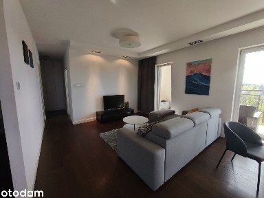 2-pokojowy apartament, w pełni wyposażony, duży balkon - piękny widok!