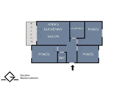 4 pokoje | kowale | blisko lasu | duży balkon