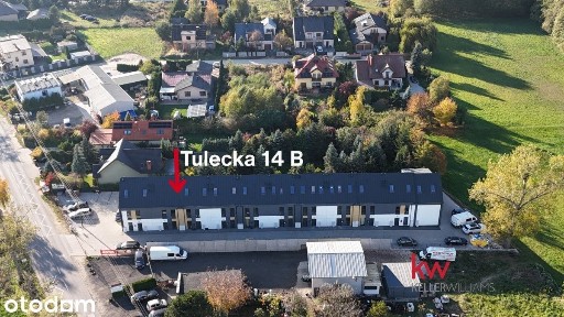 Nowoczesny dom w szeregowej zabudowie Gowarzewo