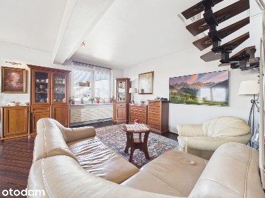 Dwupoziomowe mieszkanie z tarasem 57 m²