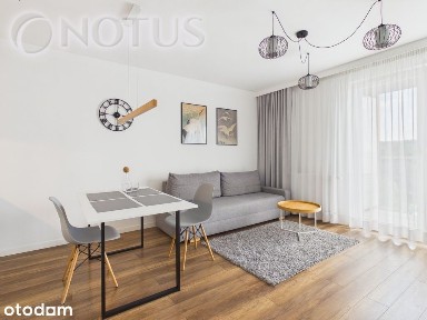 Jasne 2-pokojowe mieszkanie 38 m² z dużą loggią
