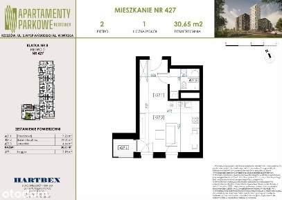 Apartamenty Parkowe | mieszkanie 1-pok. | 427