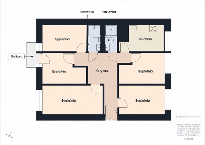 Mokotów | 5 pokoi | 2 łazienki | balkon | 0% prowizji