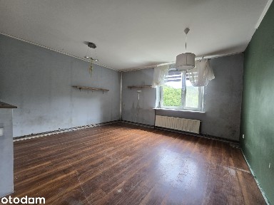 2 pokoje- ogródek - do remontu