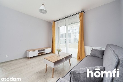 Komfortowe 2 pokoje z garażem | Jagodno 42,63 m²