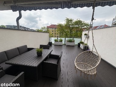 Mieszkanie z klimatyzacją, garażem i 30 m2 tarasem