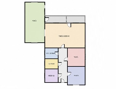 Bezczynszowe mieszkanie 118 m² z kominkiem i niezależnym ogrzewaniem.