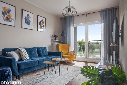 WYPOSAŻONE - DO WEJŚCIA, 2 pokoje, duży balkon i komórka
