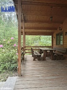 2 domki, blisko rzeka, las