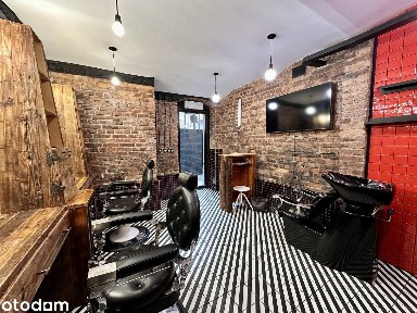 [Katowice] Wykończony Barbershop, gotowy do prowadzenia biznesu!