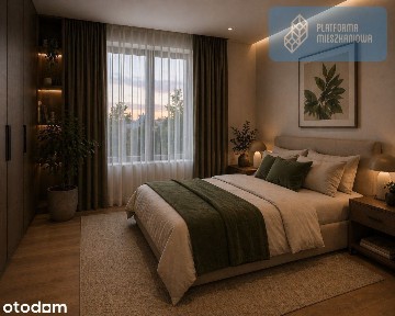 4 pokoje z każdego wyjście na duży ogród 91m2 |wkd