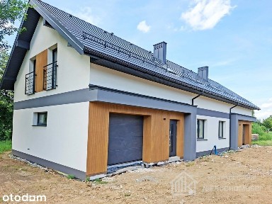 Gotowy nowy dom, 5 pokoi, garaż, działka 4 ar