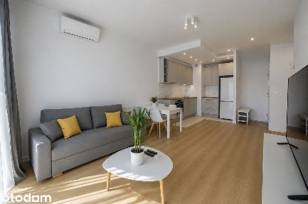 2 pokojowy apartament 50m² na Mokotowie | klima, parking, siłownia