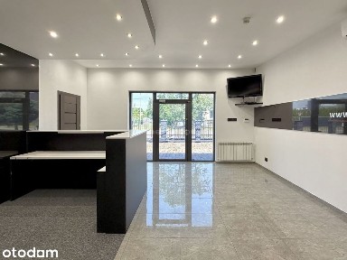 Lokal usługowy - showroom z garażem / magazynem