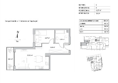 Nowe 2 pok. mieszkanie z balkonem