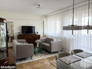 Mieszkanie 82 m² na Mokotowie | 2 balkony, garderoba, parking, winda