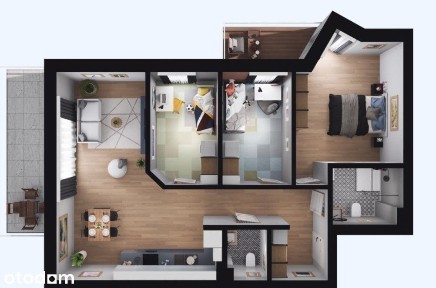 Apartament z widokiem na rzekę