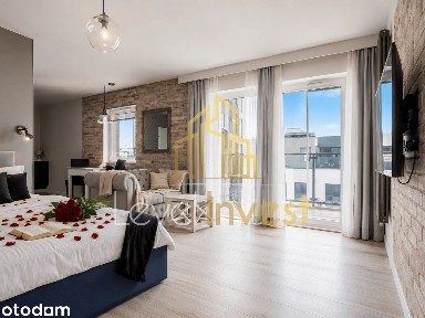 Ekskluzywne studio 36 m² w prestiżowym apartamentowcu - Chmielna 71