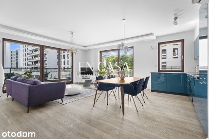Mokotów | 120sqm, 2 bedrooms, terrace, parking
